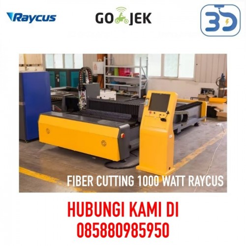 Zaiku Fiber Laser 130x250 cm Power 1000 Watt untuk Cutting Grafir Besi